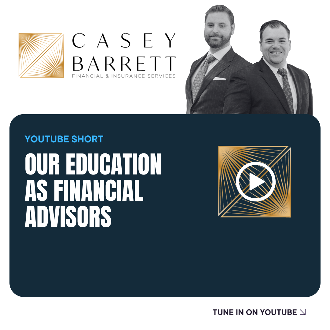 Our Financial Education as advisors